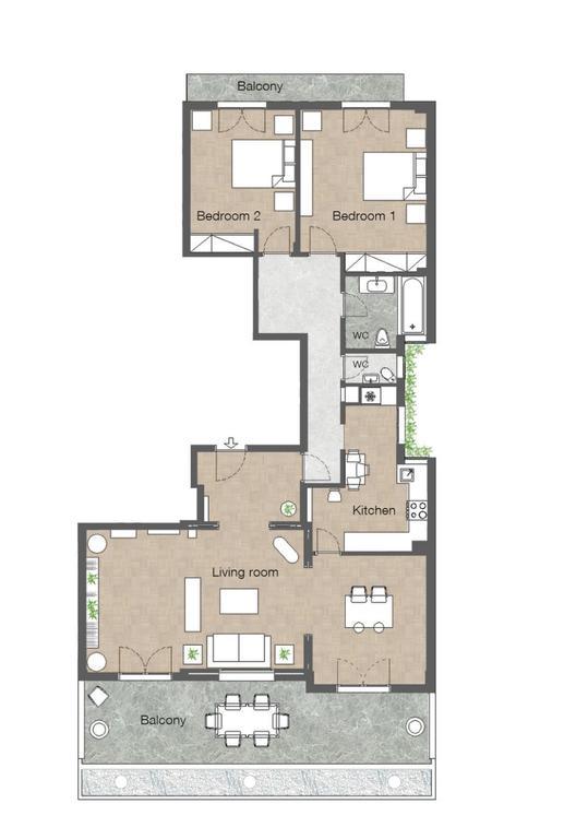 Athenstay Penthouse Suite Bagian luar foto