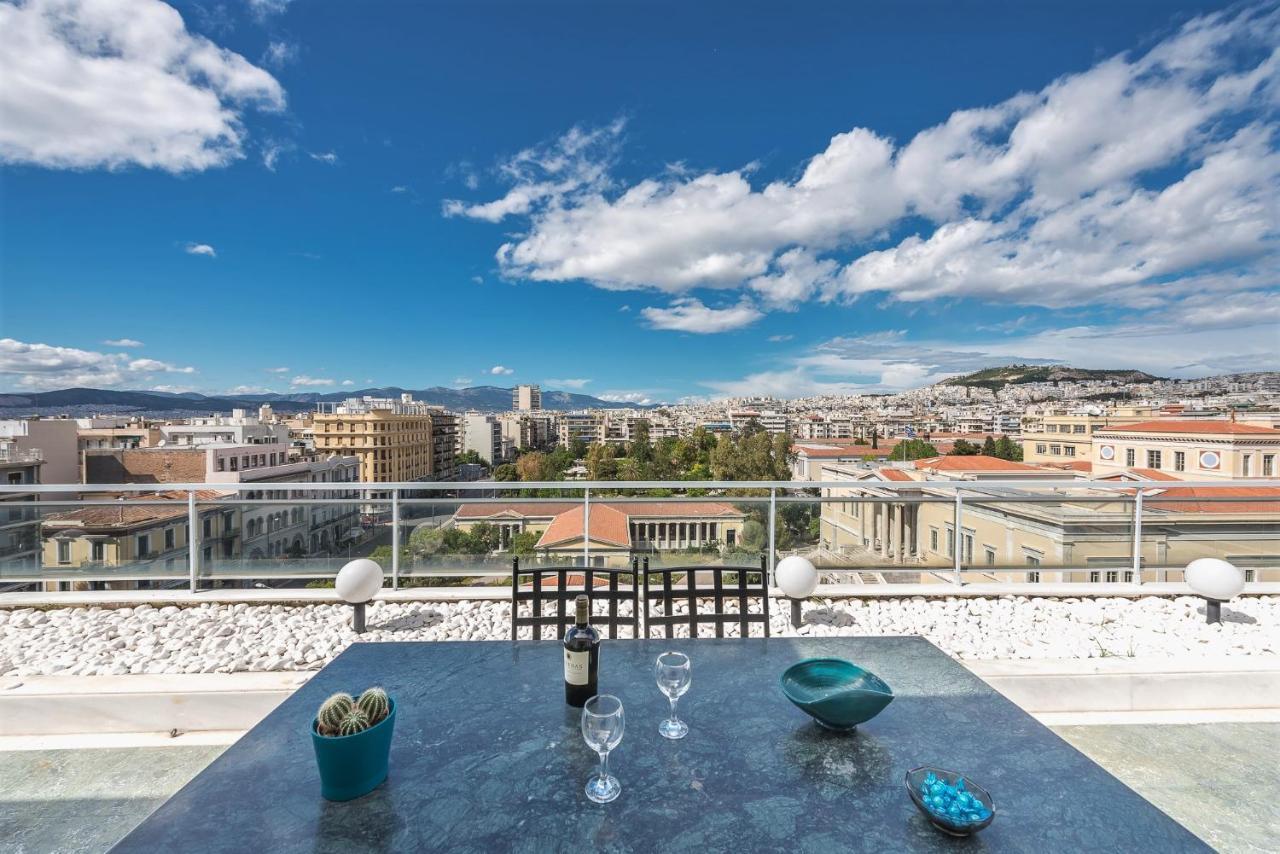 Athenstay Penthouse Suite Bagian luar foto