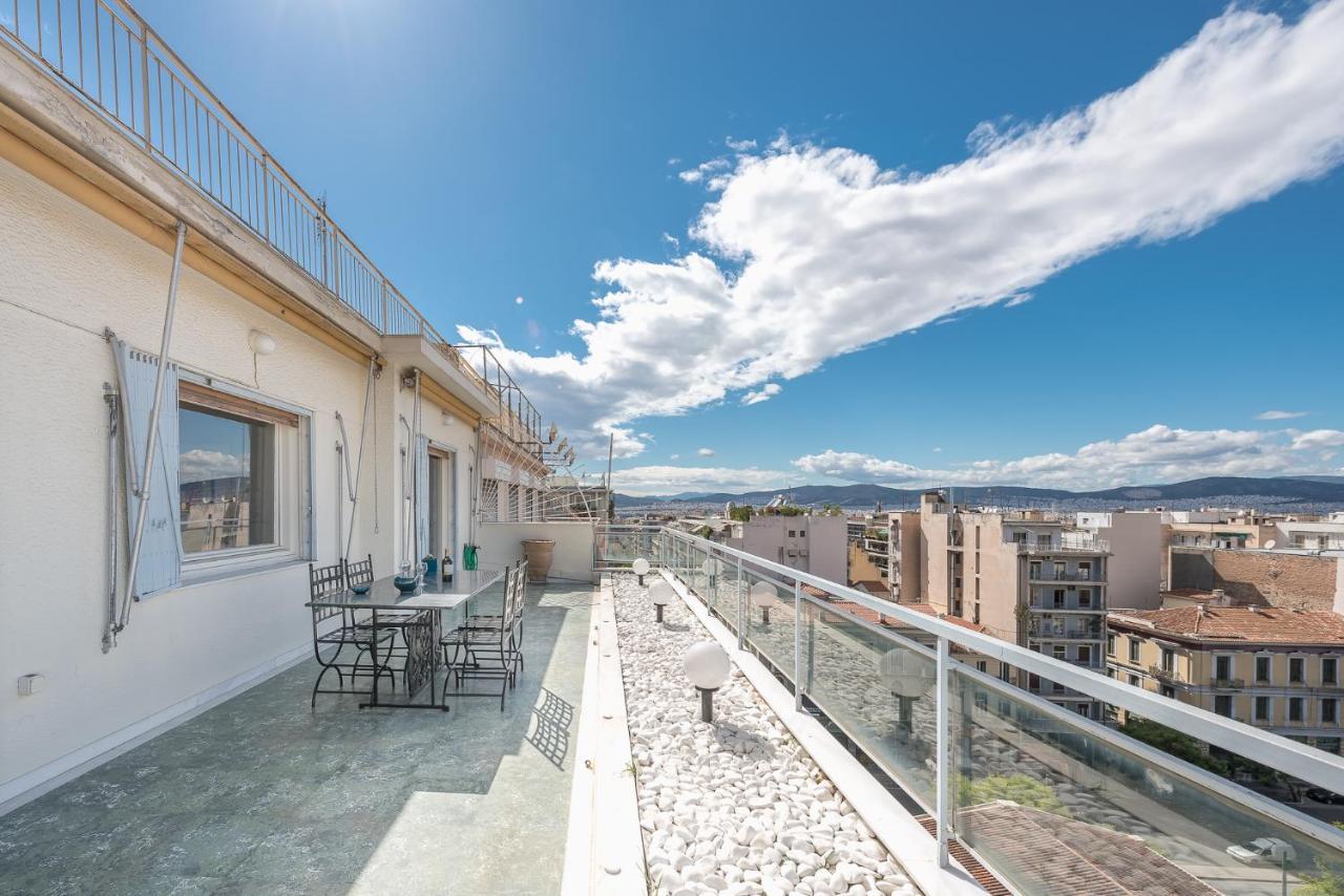 Athenstay Penthouse Suite Bagian luar foto